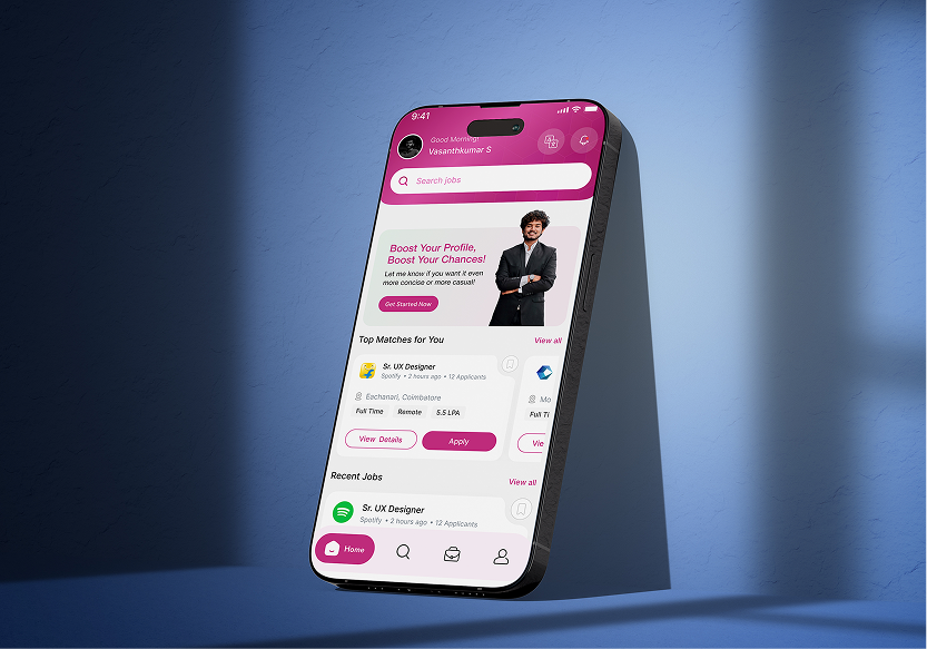 UI/UX design project